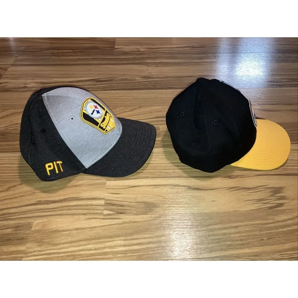 Pittsburgh‎ Steelers Toddler  Hats One Fitted & One SnapBack EUC